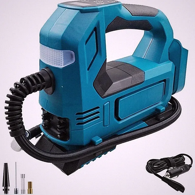 20V Cordless Air Compressor with 2600mah Battery – 150-PSI, Digital LCD Screen