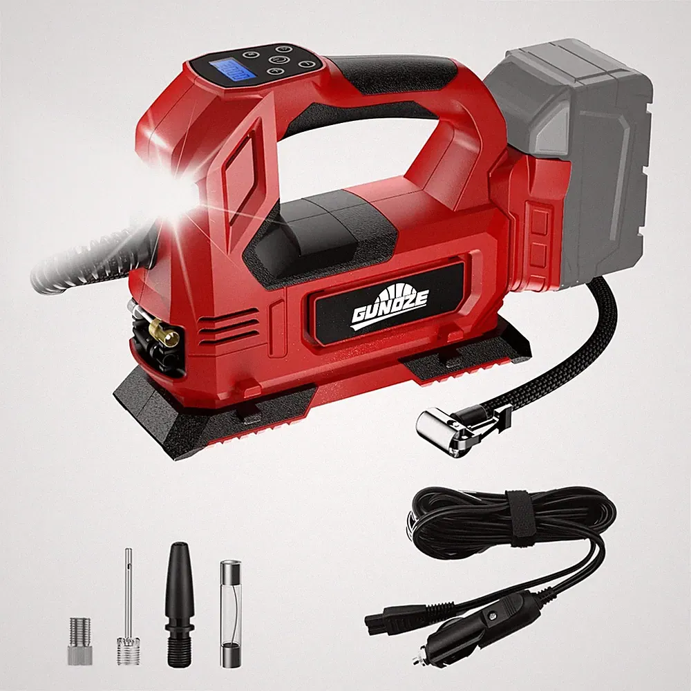 Cordless Tire Inflator Air Compressor for Milwaukee M18 Battery, 150PSI Portable