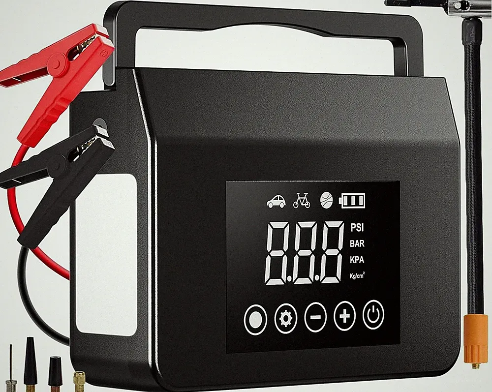 Portable Jump Starter with Air Compressor